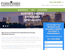 Tablet Screenshot of 1stchoiceenergy.com